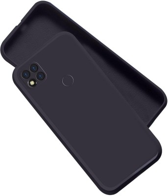 Artistque Back Cover for Redmi 9 Active(Black, Flexible, Silicon, Pack of: 1)