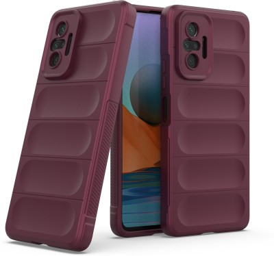 OneLike Bumper Case for Xiaomi Redmi Note 10 Pro(Maroon, Shock Proof, Silicon, Pack of: 1)