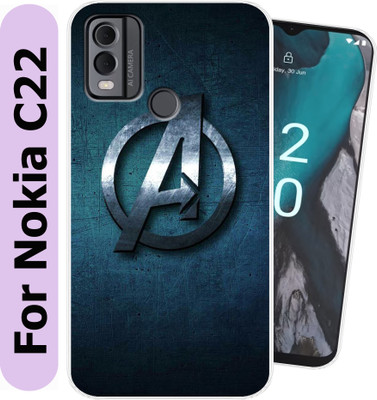 Coolcase Back Cover for Nokia C22(Multicolor, Grip Case, Silicon, Pack of: 1)
