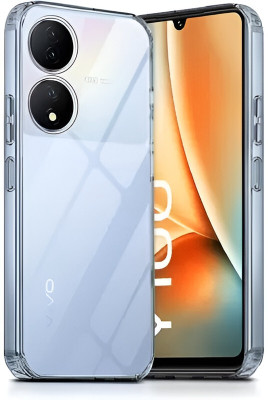 VLMBR BACK COVER Back Cover for Vivo Y100 5G VIVO T2 5G (Transparent, Camera Bump Protector, Silicon, Pack of: 1) 18(Transparent, Camera Bump Protector, Silicon, Pack of: 1)