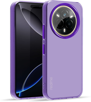 V-TAN Back Cover for Realme 14 pro(Purple, Shock Proof, Pack of: 1)