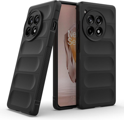 Flipkart SmartBuy Back Cover for OnePlus 13R 5G(Black, Camera Bump Protector, Pack of: 1)