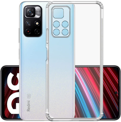 xvx Back Cover for Mi Redmi Note 11T 5G(Transparent, Silicon, Pack of: 1)