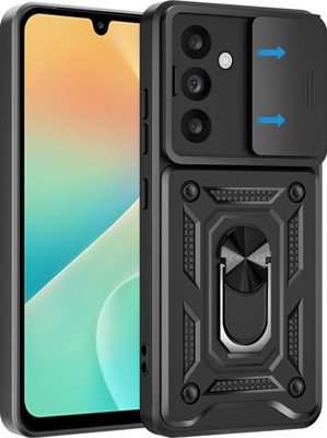 Artistque Back Cover for Samsung Galaxy F36 5G(Black, Ring Case, Pack of: 1)