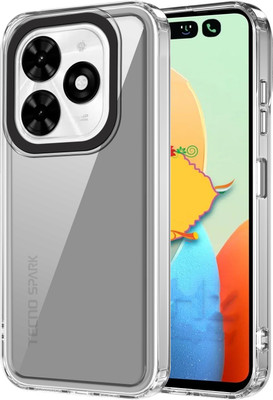 GLOBAL NOMAD Back Cover for Tecno Spark Go 2024(Transparent, Grip Case, Pack of: 1)