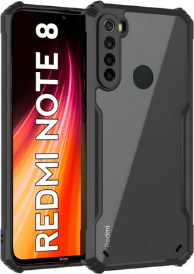 Mezokart.com Back Cover for Redmi Note 8(Transparent, Shock Proof, Pack of: 1)