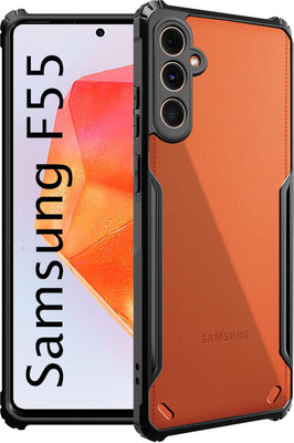 GLOBAL NOMAD Back Cover for SAMSUNG Galaxy F55 5G(Transparent, Shock Proof, Pack of: 1)