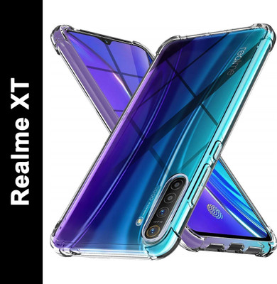 Mauval Back Cover for Realme XT(Transparent, Shock Proof, Silicon, Pack of: 1)