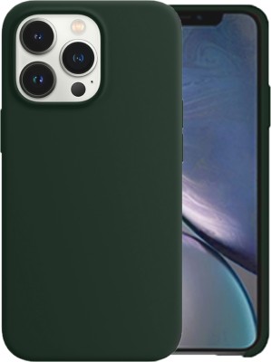 HSRPRO Back Cover for APPLE IPHONE 11 PRO MAX(Green, Shock Proof, Silicon, Pack of: 1)