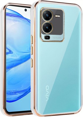 KARWAN Back Cover for VIVO V25 PRO 5G(White, Shock Proof, Silicon, Pack of: 1)