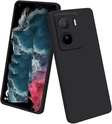 Phone Back Cover Back Cover for IQOO Z7s 5G(Black, Grip Case, Pack of: 1)