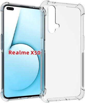 Helix Bumper Case for Realme X3 SuperZoom(Transparent, Shock Proof, Silicon, Pack of: 1)