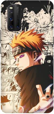 JUGGA Back Cover for IQOO Z3 5G, i2011, NARUTO, SHIPPUDEN, ANIME, NEON