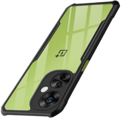 Monogamy Bumper Case for OnePlus Nord CE 3 Lite 5G, Back cover(Black, Transparent, Grip Case, Pack of: 1)