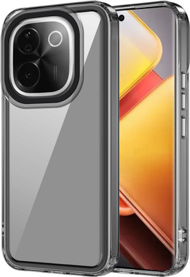 GLOBAL NOMAD Back Cover for iQOO Z9s Pro 5G(Black, Grip Case, Pack of: 1)
