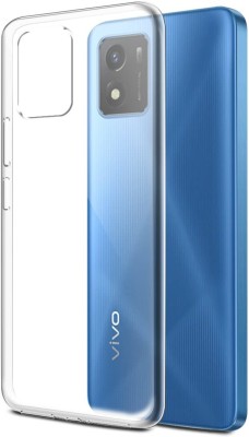eBoggy Back Cover for Vivo Y01(Transparent, Grip Case, Silicon, Pack of: 1)