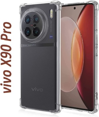 INFINITYWORLD Back Cover for vivo X90 Pro 5G, (BM)(Transparent, Shock Proof, Silicon, Pack of: 1)