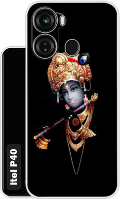 Case Club Back Cover for itel P40(Gold, Grip Case, Silicon, Pack of: 1)