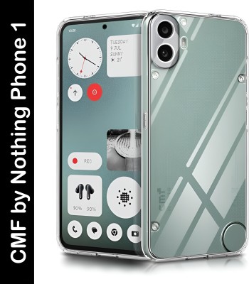 ADI Creations Back Cover for CMF by Nothing Phone 1 5G(Transparent, Camera Bump Protector, Silicon, Pack of: 1)