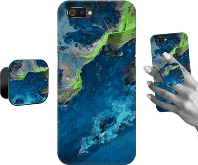 COBIERTAS Back Cover for Realme C2(Multicolor, Cases with Holder, Pack of: 1)