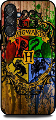 WallCraft Back Cover for SAMSUNG Galaxy M35 5G (HARRY POTTER, HOGWARTS, HOGWARTS LOGO(Multicolor, Dual Protection, Pack of: 1)