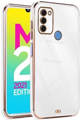 AelVouX Back Cover for Samsung Galaxy M30s, Samsung Galaxy M21, Samsung Galaxy M21 2021(White, Dual Protection, Pack of: 1)