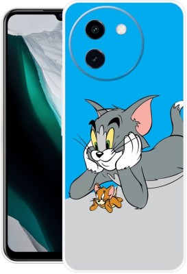 Indus Back Cover for vivo Y200i 5G, Tom, And, Jerry, Cartoon(Blue, Flexible, Pack of: 1)