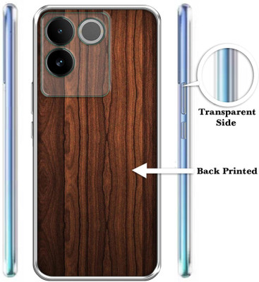 Casotec Back Cover for iQoo Z7 Pro 5G, Vivo T2 Pro 5G, Vivo S17E 5G(Brown, Silicon, Pack of: 1)