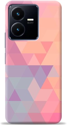 Loffar Back Cover for Vivo Y22(Pink, Shock Proof, Pack of: 1)