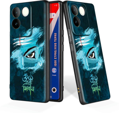 printwhiz Back Cover for iQOO Z7 Pro 5G, Vivo T2Pro(Black)