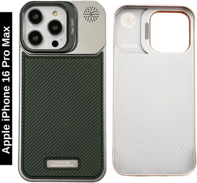 RTK Back Cover for iPhone 16 Pro Max(Black, Cases with Holder)