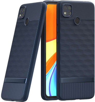 Casotec Back Cover for Mi Redmi 9, Mi Redmi 9C, Mi Redmi 9 Activ, Mi Redmi 10A, Poco C31(Blue, Silicon, Pack of: 1)