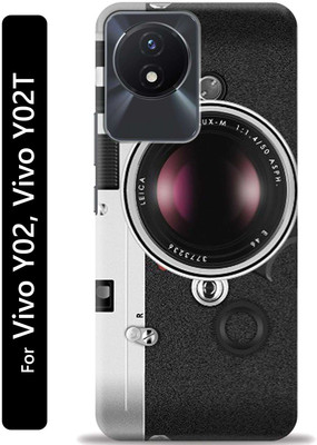 Crafter Back Cover for Vivo Y02(Grey, Shock Proof, Pack of: 1)