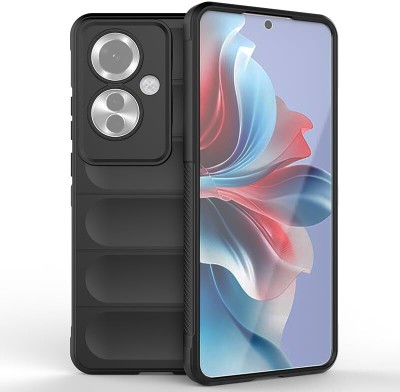 Newlike Back Cover for Oppo F25 Pro 5G Hybrid Shockproof Durable Liquid Silicone Case(Black, Shock Proof, Silicon, Pack of: 1)
