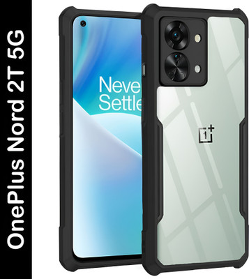 ADI Creations Back Cover for OnePlus Nord 2T 5G(Black, Camera Bump Protector, Pack of: 1)