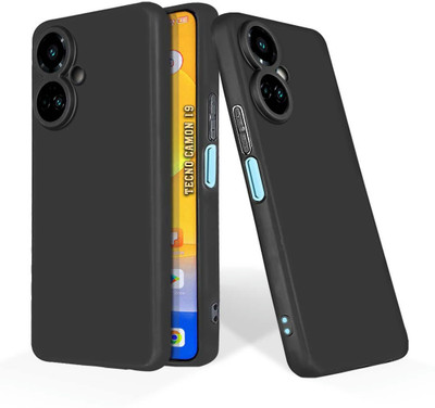 printwhiz Back Cover for Tecno Camon 19(Black)