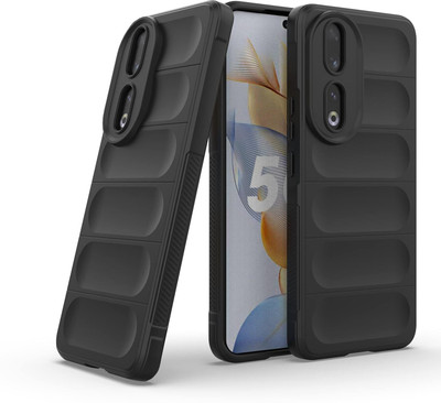 NewStatus Back Cover for Honor 90 5G, Honor 90(Black, Camera Bump Protector, Pack of: 1)