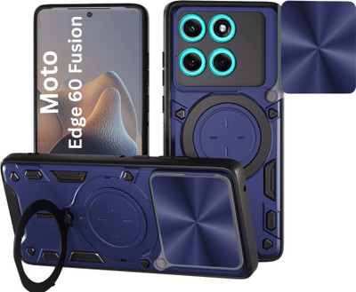 Fablue Back Cover for MOTOROLA Edge 60 Fusion 5G(Blue, Rugged Armor, Pack of: 1)