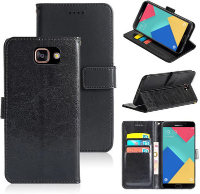 BOZTI Back Cover for Samsung Galaxy A9 Pro(Black, Dual Protection, Pack of: 1)
