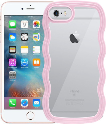 MBCASE Back Cover for Apple iPhone SE 2020(Pink, Silicon, Pack of: 1)