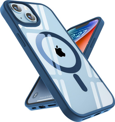 Egotude Back Cover for iPhone 13, iPhone 14(Blue, Magnetic Case, Pack of: 1)