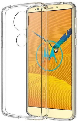 Glasgow Back Cover for Motorola Moto G6 Play(Transparent, Shock Proof, Silicon, Pack of: 1)