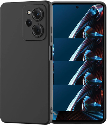 Cell Mobile Back Cover for POCO X5 Pro 5G(Black, Grip Case, Pack of: 1)