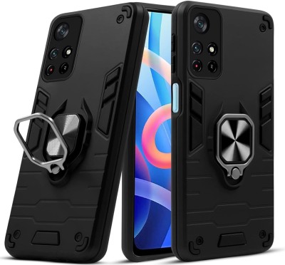mCase Back Cover for Mi Redmi Note 11T 5G, Poco M4 Pro 5G(Black, Shock Proof, Pack of: 1)