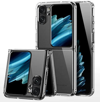 RUNICHA Back Cover for Oppo Find N2 Flip 5G, Oppo Find N2 Flip(Transparent, Shock Proof, Pack of: 1)