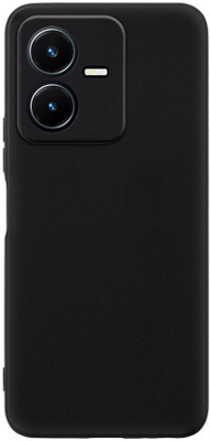 DMJHP Back Cover for Vivo Y22(Black, Pack of: 1)