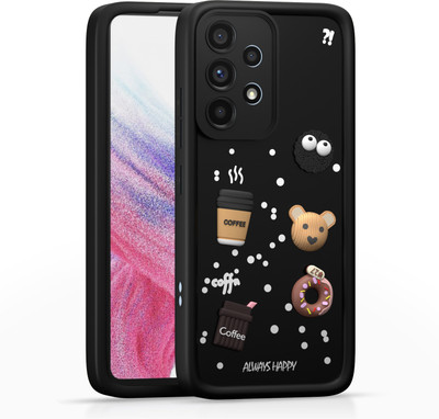 Pikkme Back Cover for Samsung Galaxy A53 5G(Black, Hard Case, Silicon)