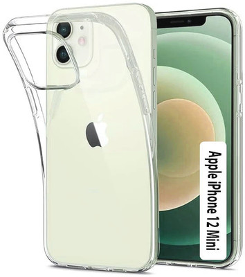 iCopertina Back Cover for Apple iPhone 12 mini(Transparent, Flexible, Silicon)