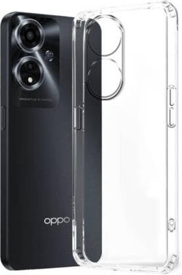 VRYHK Back Cover for Oppo A59 5g(White, Flexible, Silicon, Pack of: 1)