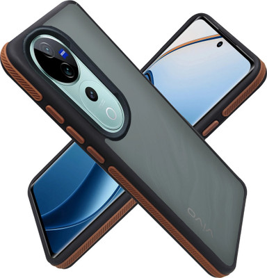 Artistque Back Cover for Vivo T3 Ultra 5G(Brown, Grip Case, Silicon, Pack of: 1)